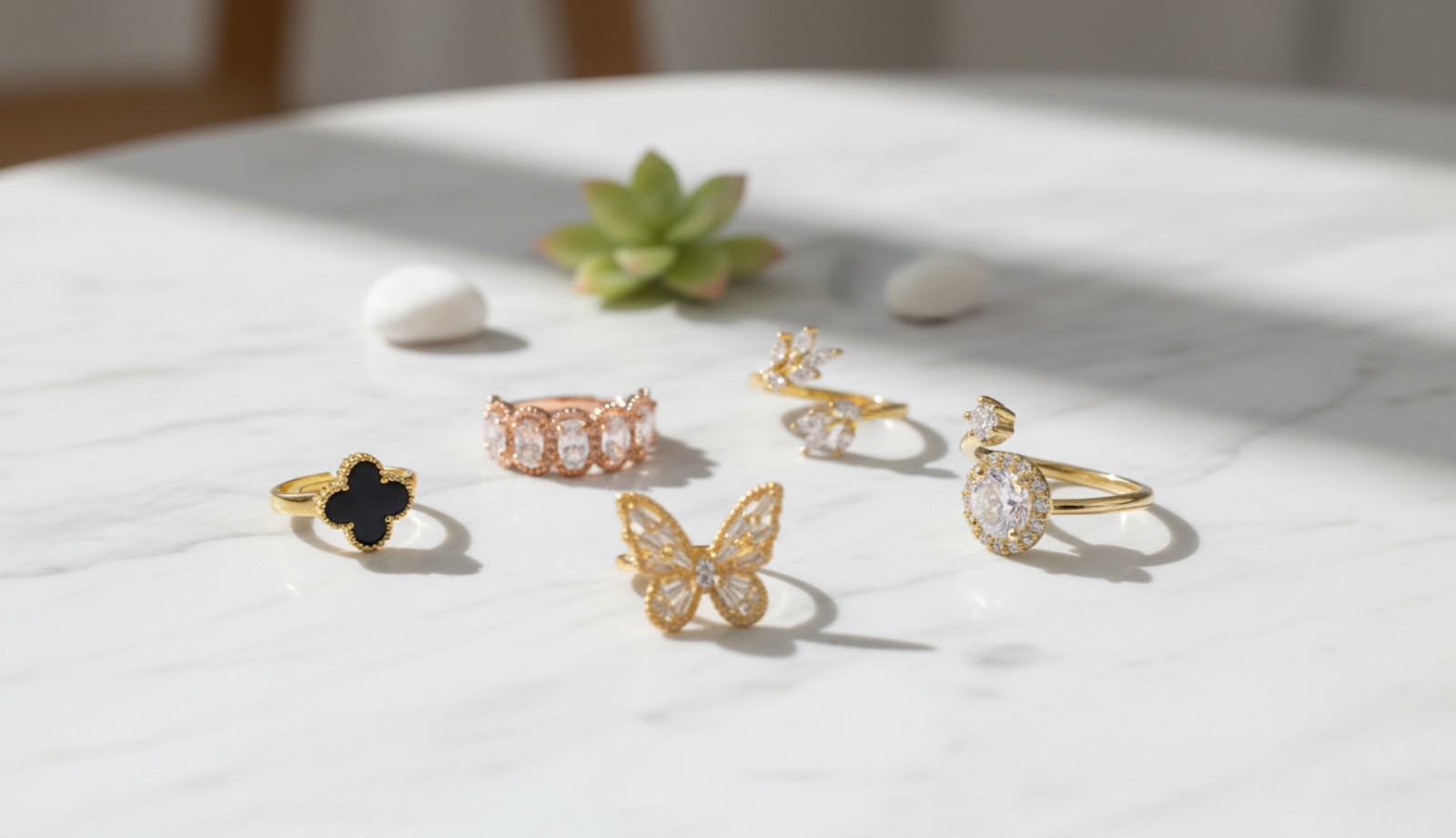 AESH rings collection – quality handcrafted jewellery