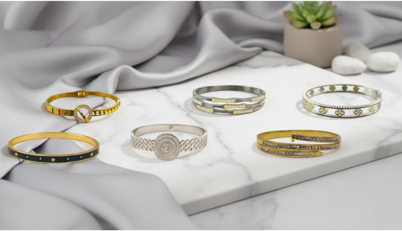 AESH bracelets and bangles collection – elegant designs