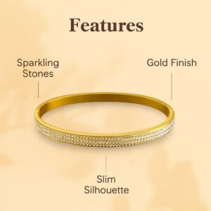 golden kada with stones