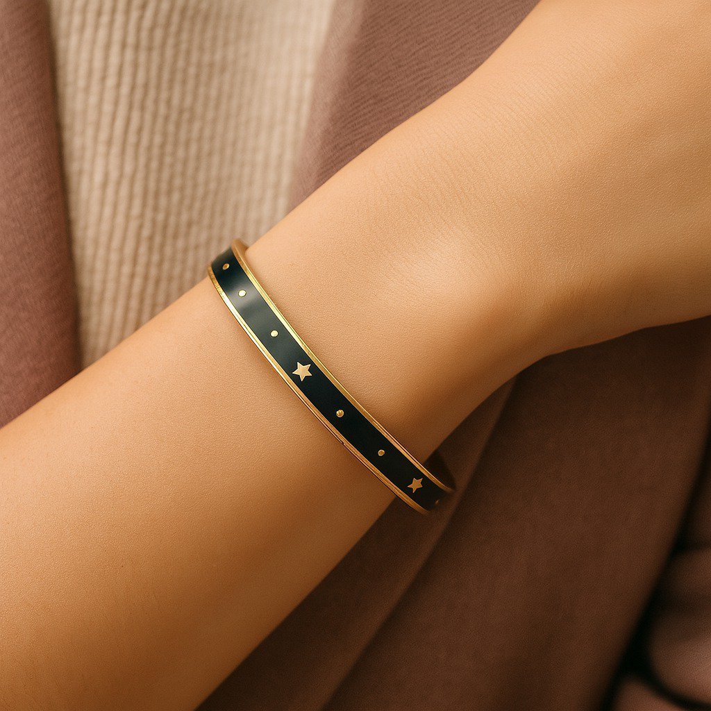 golden kada with star design golden kada with star design