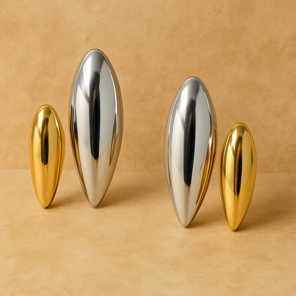 dual-tone earrings dual-tone earrings