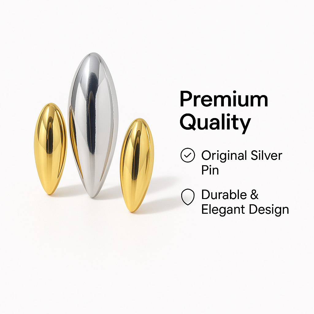 dual-tone earrings dual-tone earrings