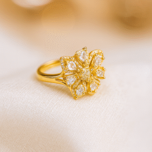 Imported Gold Floral Ring
