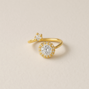 imported gold plated ring