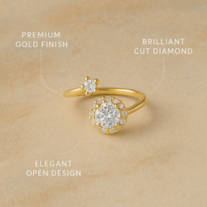 imported gold plated ring