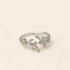 Adjustable Leaf Ring
