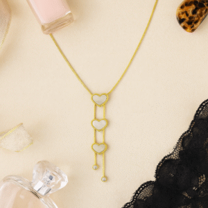 Triple Heart Pendant Chain
