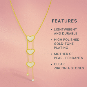 Triple Heart Pendant Chain