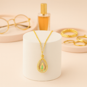 Jewelsland Golden Pendant Chain