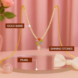 Multicolor Floral Pendant Necklace