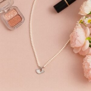 Jewelsland Silver Pearl Necklace