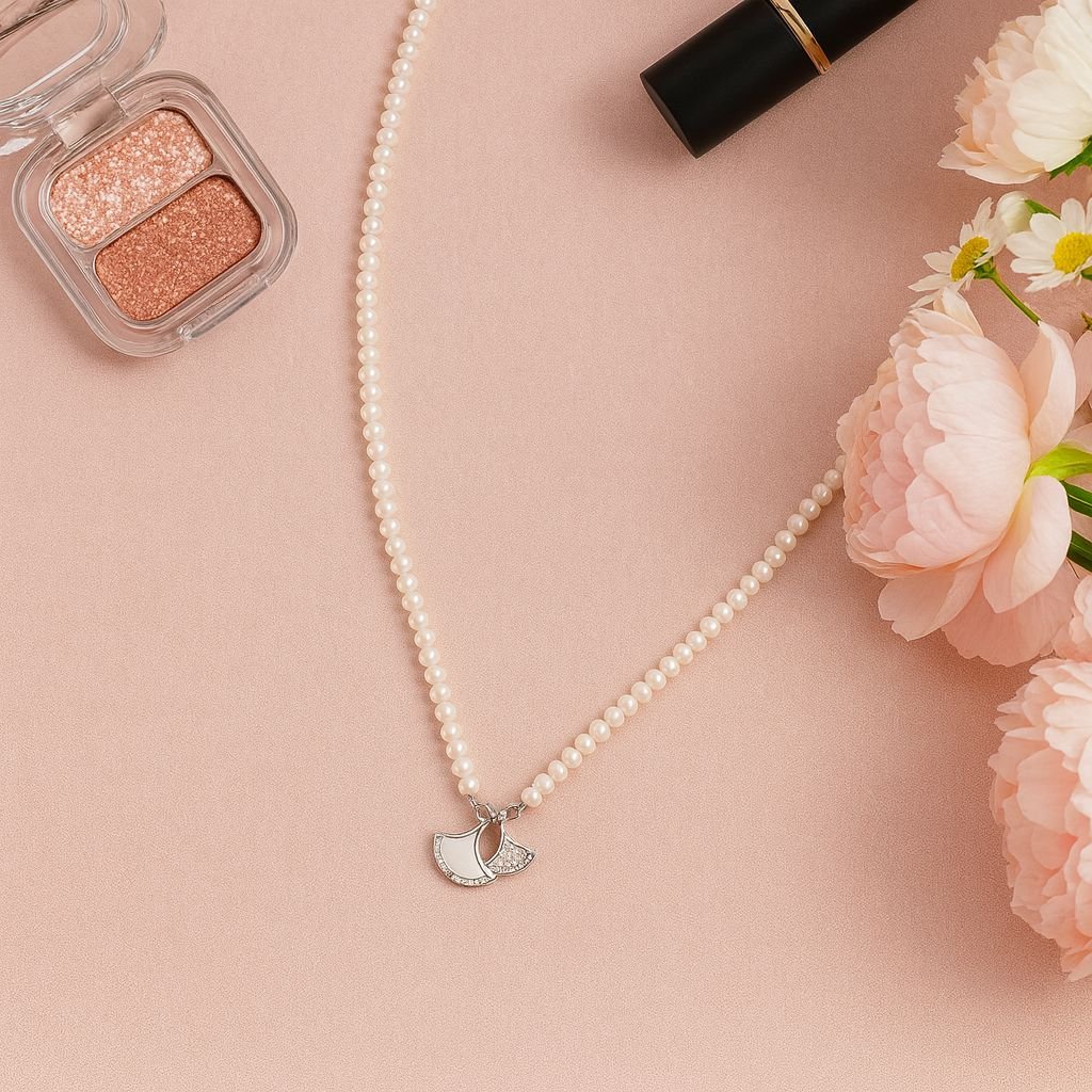 Jewelsland Silver Pearl Necklace Jewelsland Silver Pearl Necklace