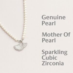 Jewelsland Silver Pearl Necklace