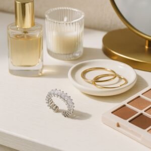 Imported Korean design silver ring